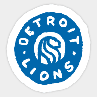 Detroit Lioooons 03 Sticker